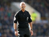 A thirsty Mike Dean on February 23, 2019