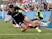 Saracens' Sean Maitland scores their first try against Northampton Saints on March 2, 2019