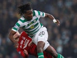 Dedryck Boyata pictured playing for Celtic in December 2018