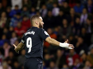 Benzema nets double as Madrid beat Valladolid