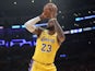 LeBron James in action for LA Lakers on March 9, 2019