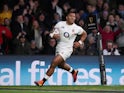 Manu Tuilagi in action for England on March 9, 2019