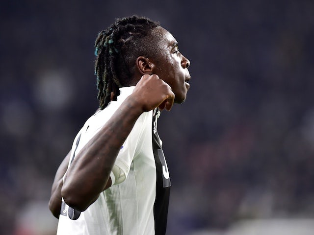 Massimiliano Allegri backs teenager Moise Kean to learn on the job at Juventus