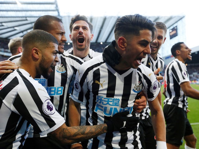 Result: Perez bags brace as Newcastle hit back to beat Everton