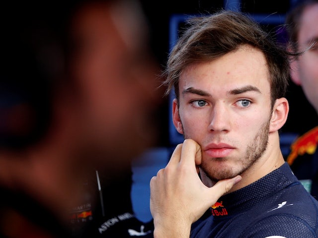 Gasly not trying to beat Verstappen