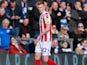 Sam Clucas sees red for Stoke City on March 9, 2019