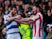Stoke City's Tom Edwards in action with Queens Park Rangers' Tomer Hemed on March 9, 2019