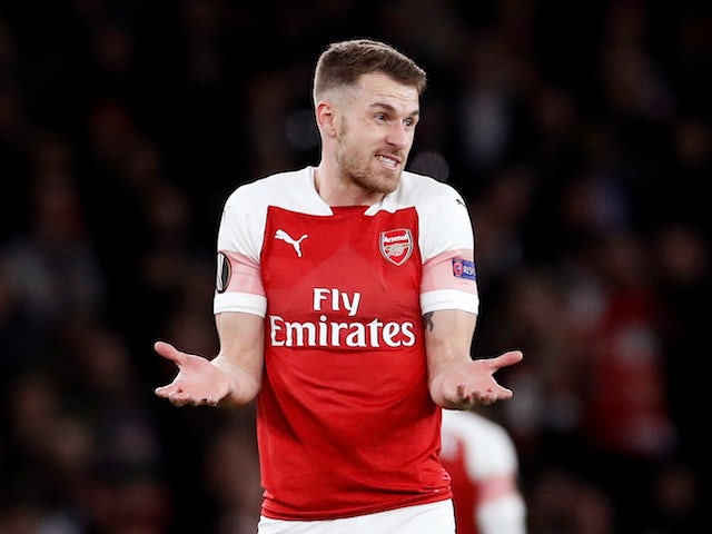 Aaron Ramsey in action for Arsenal on March 14, 2019
