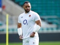 Billy Vunipola during an England training session on March 15, 2019