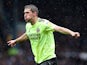 Sheffield United's Chris Basham celebrates scoring their first goal against Leeds on March 16, 2019