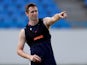Chris Woakes during an England nets session on February 4, 2019