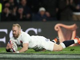 Dan Robson in action for England on March 9, 2019