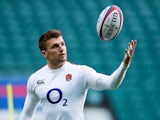 Henry Slade during England training on March 15, 2019