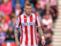 Stoke City's James McClean pictured in August 2018