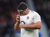 Jamie George in action for England on February 10, 2019
