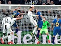 Cristiano Ronaldo scores Juventus' second goal against Atletico Madrid in the Champions League on March 12, 2019.
