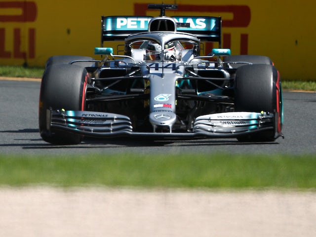 Hamilton twice breaks track record on way to pole for Australian Grand Prix
