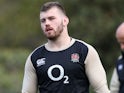 Luke Cowan-Dickie during an England training session on March 5, 2019
