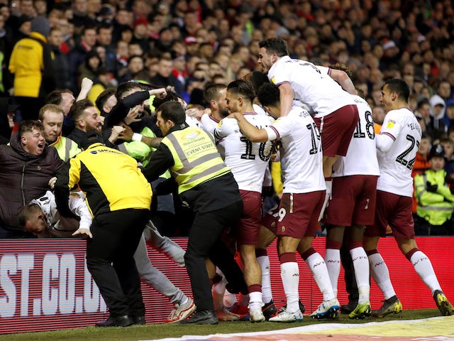 Result: McGinn at the double as Villa sink Forest