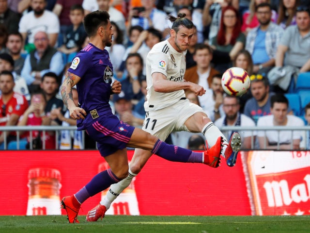 Gareth Bale in action for Real Madrid against Celta Vigo in La Liga on March 16, 2019.