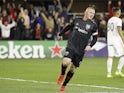 DC United forward Wayne Rooney (9) celebrates after scoring a goal against Real Salt Lake in the first half at Audi Field on March 17, 2019
