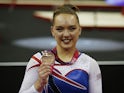 Amy Tinkler pictured in April 2017