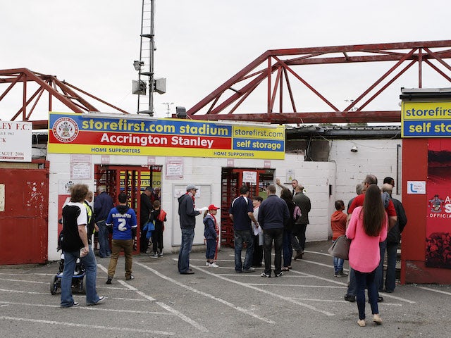 General view outside Accrington Stanley's Crown Ground from August 2013