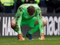Dejected Millwall keeper David Martin on March 17, 2019