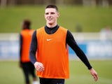 Declan Rice in England training on March 19, 2019