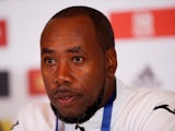 Trinidad & Tobago manager Dennis Lawrence pictured in March 2019