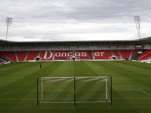 General view inside Doncaster Rovers' Keepmoat Stadium from July 2015