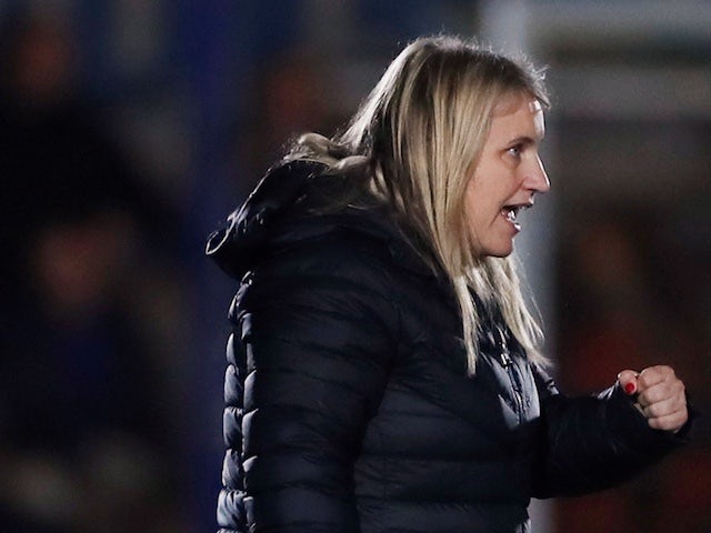 Emma Hayes: 'Chelsea Women happy to be competing on all fronts'
