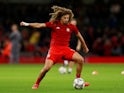 Ethan Ampadu in action for Wales on October 18, 2018