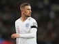 Jordan Henderson pictured for England on March 22, 2019