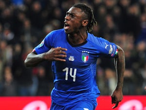 Roberto Mancini excited for Moise Kean's "enormous potential"