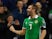 Northern Ireland's Niall McGinn celebrates scoring their first goal against Estonia on March 21, 2019
