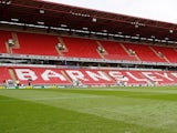 General view of Barnsley's Oakwell ground from January 2018