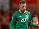 Richard Keogh in action for Republic of Ireland on October 16, 2018