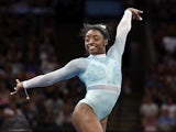 Simone Biles pictured in August 2018