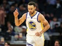Stephen Curry in action for Golden State Warriors on March 19, 2019