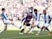 Lionel Messi is crowded out by players during the derby clash between Barcelona and Espanyol on March 30, 2019
