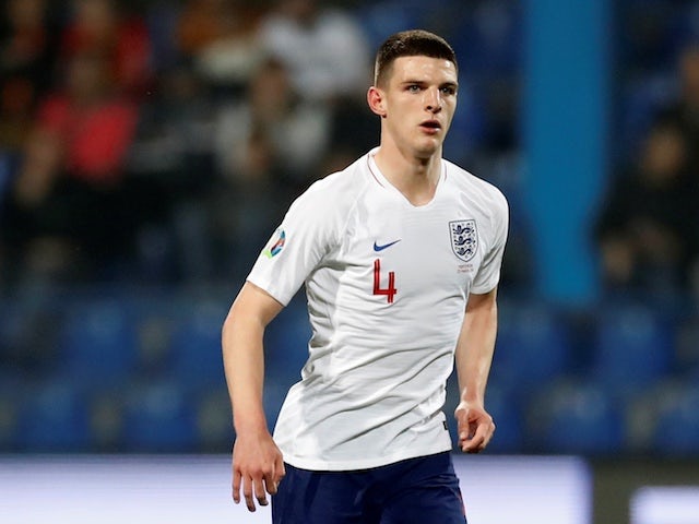 Image result for declan rice england debut