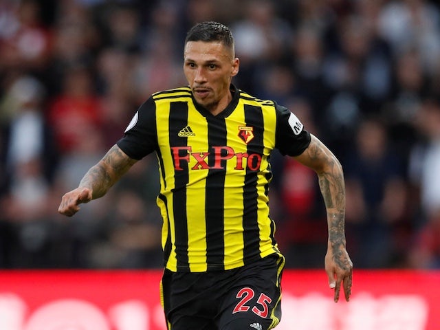 Watford's Jose Holebas pictured in September 2018