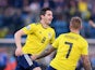 Kenny McLean celebrates scoring for Scotland on March 24, 2019