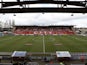 General view of Lincoln City's Sincil Bank from 2017