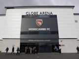 General view of Morecambe's Globe Arena from 2016