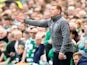 Neil Lennon in charge of Celtic on March 31, 2019