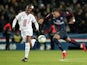 Lille midfielder Boubakary Soumare pictured in action with Kylian Mbappe during a Ligue 1 match in December 2017