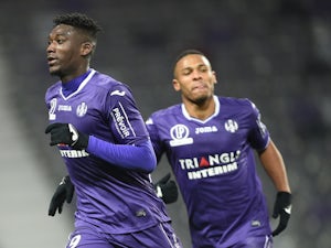 Toulouse forward Yaya Sanogo in action against Monaco in February, 2018