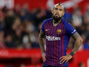 Vidal admits he is "not happy" at Barcelona